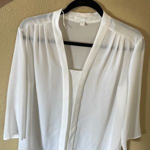 Hugo Boss white blouse